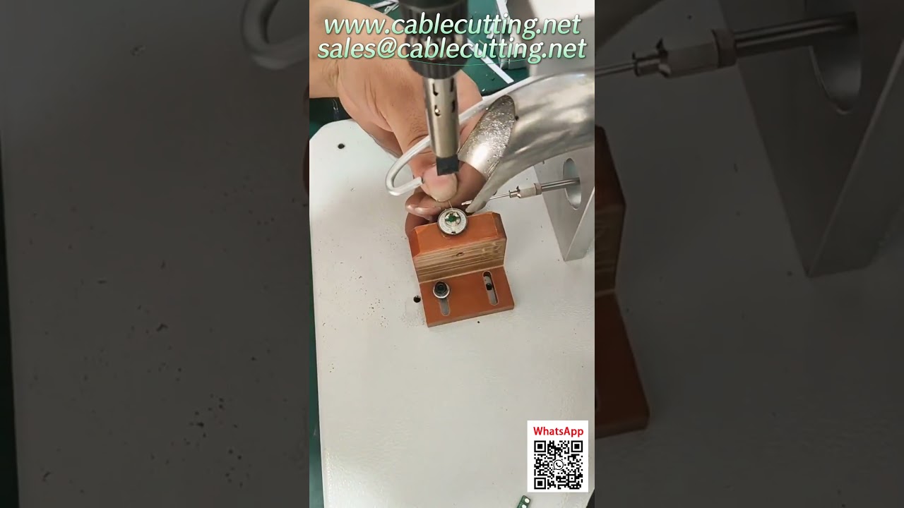 Máquina de Soldar Fios Sem Necessidade de Estanhamento Prévio para Fio Esmaltado