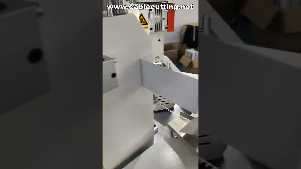 Máquina de Corte e Decapagem de Fios | Crimpagem de Terminais para Cabos Elétricos