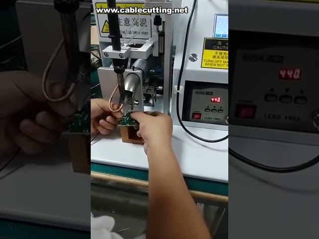 Máquina de Solda para LED: Soldagem Eletrônica e Multifio de Alta Precisão