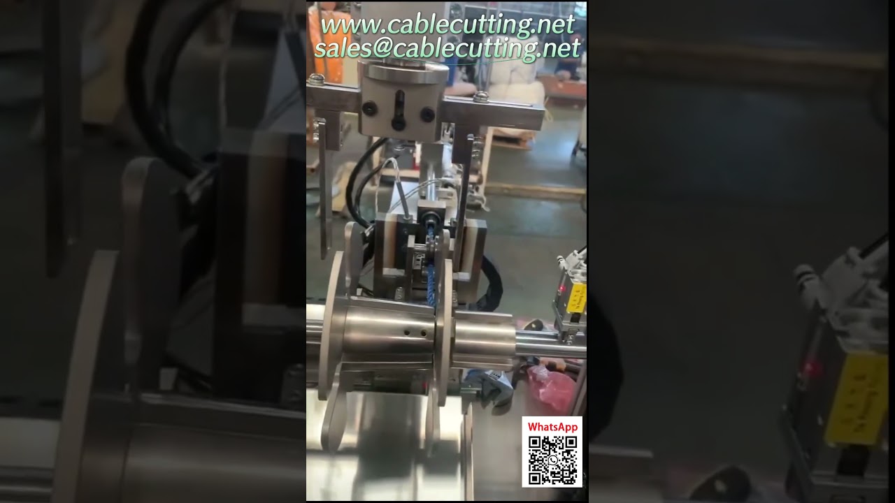 Máquina Automática de Amarração e Embalagem de Cordas em Alta Velocidade