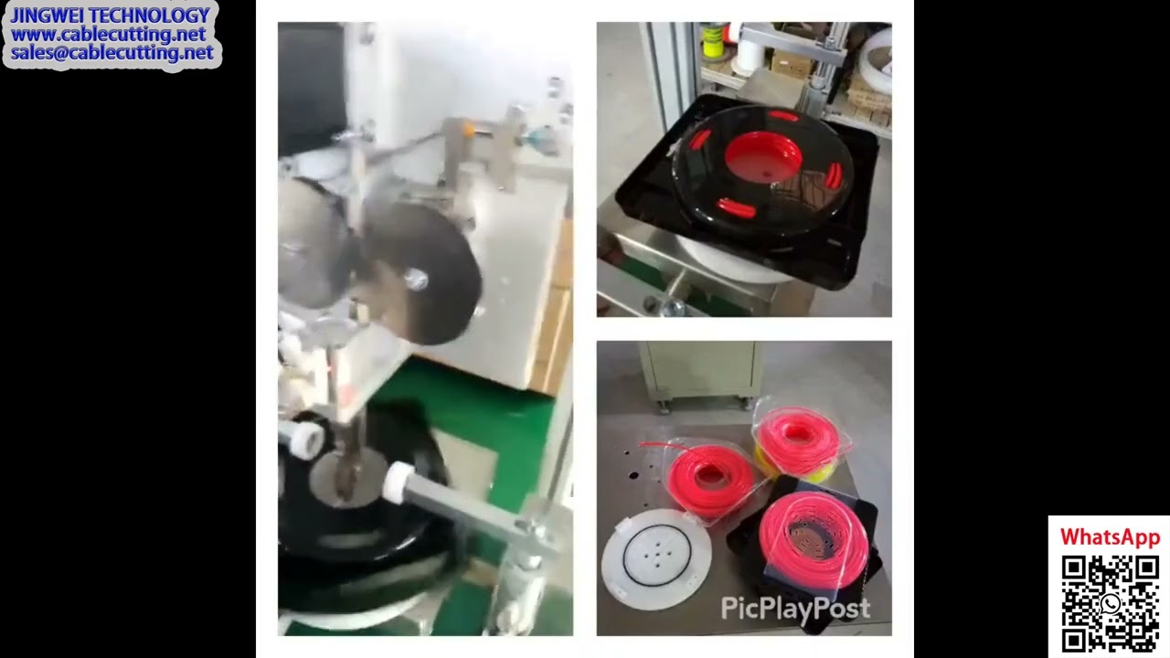 Máquina de Enrolar Linha para Embalagem Blister | Alta Velocidade e Automação