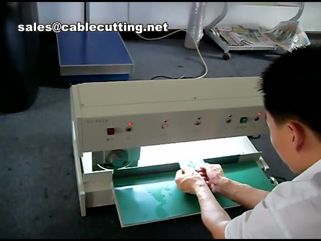 Máquina Separadora de PCB V-Cut com Lâmina Durável | Separadora de Placas de Circuito