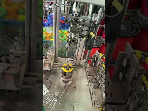 Máquina de Empacotamento Automática Versátil para Bobinas de Linha de Aparador e Fita de Nylon