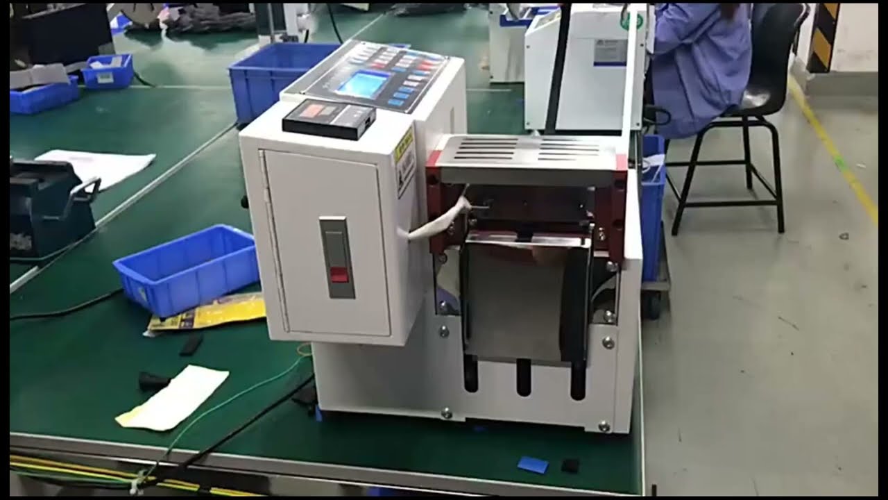 Máquina de Corte a Quente Automática para Cintas Plásticas, Cordas de Poliéster e Fitas de Nylon