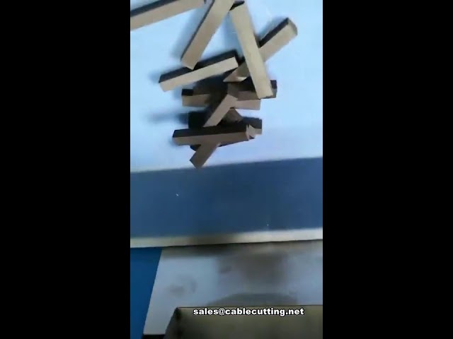 Máquina Automática de Corte de Placas de Borracha - Cortador de Formas Sólidas