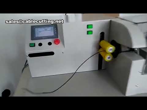 Máquina de Enrolar Chicotes Elétricos - Demonstração Completa