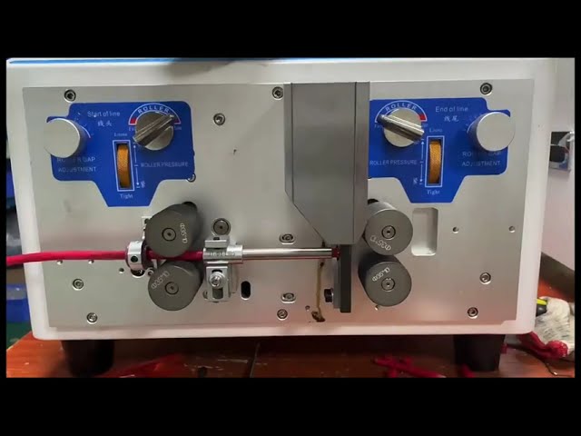 Máquina Automática de Corte e Decapagem de Cabo de Cobre Grosso - Precisão Milimétrica para Indústria