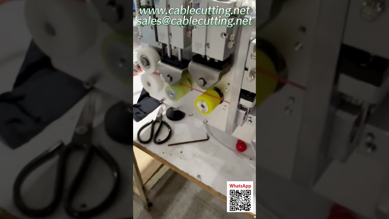Máquina Automática para Bobinar Linha de Aparador | Alimentação, Medição, Travessia e Corte Automáticos