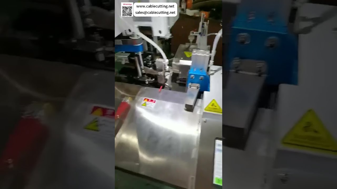 Máquina de Crimpagem Automática com Monitor de Pressão para Chicotes Tyco