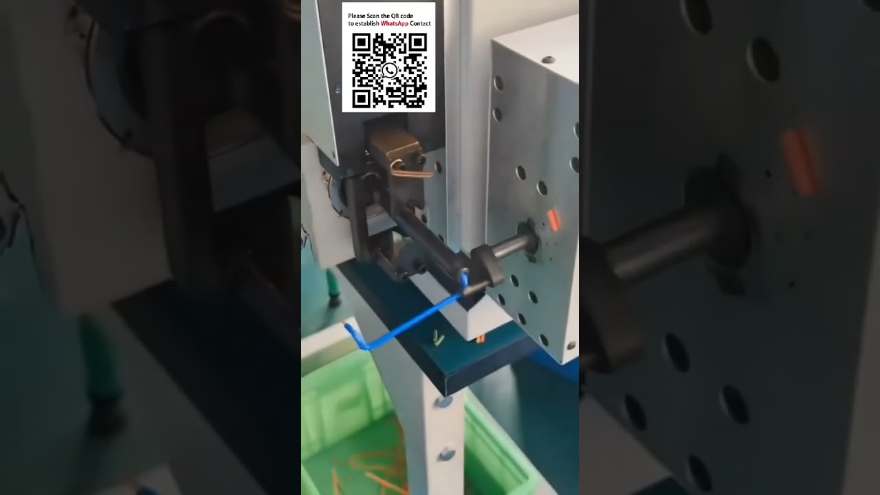 Máquina Automática de Corte, Decapagem e Conformação 3D de Fios – Automação Industrial de Precisão