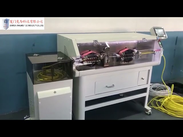 Máquina de Decapar e Cortar Cabos Grossos - Cortador Profissional para Cabos de Alarme e Energia