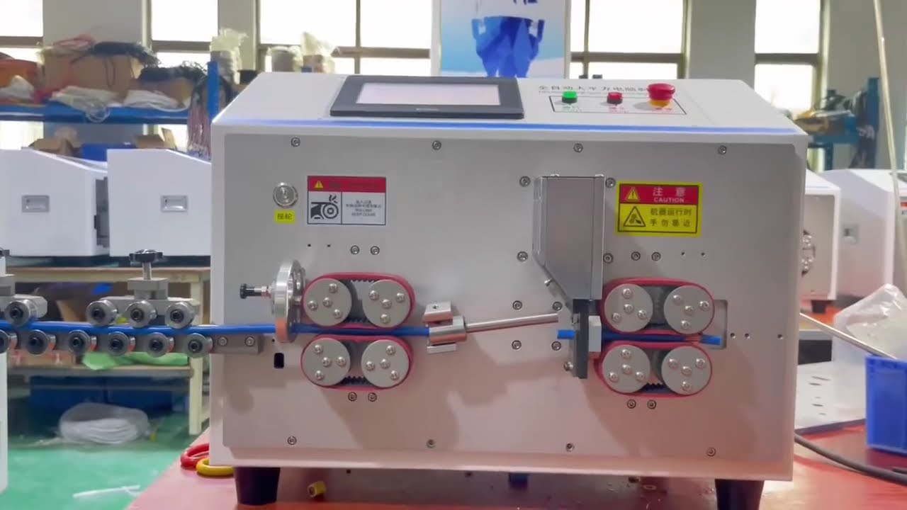 Máquina de Corte de Fio Elétrica BV-25: Vídeo Real em Funcionamento
