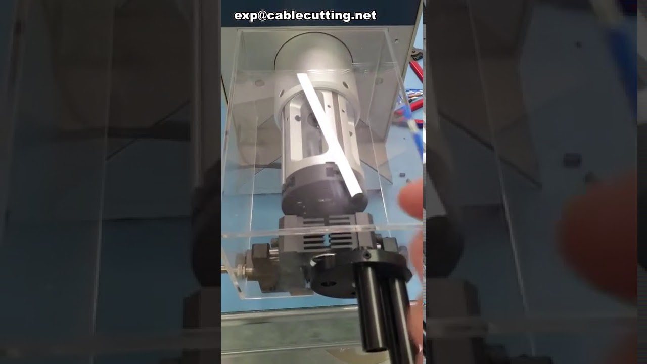 Máquina de Decapar Cabo Coaxial para Cabos Pequenos - Precisão e Automação