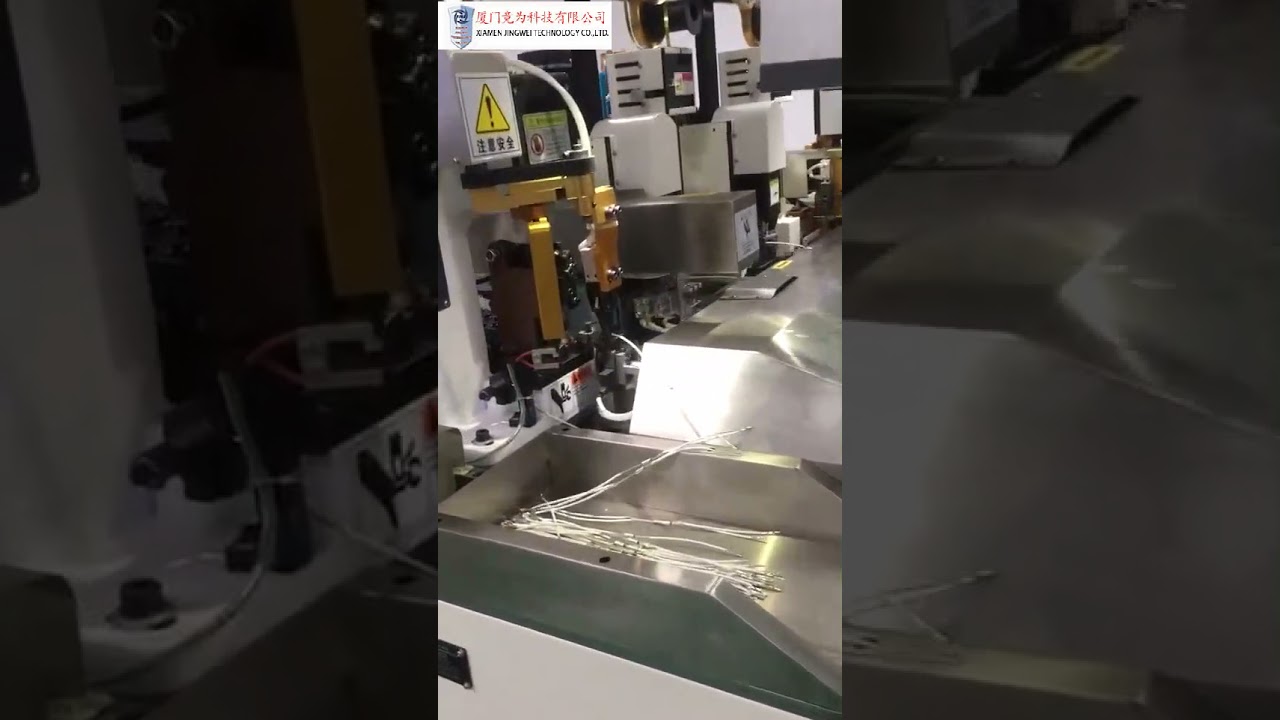 Máquina Automática de Emendar e Crimpar Cabos de Dupla Cabeça | Equipamento Industrial de Alta Velocidade