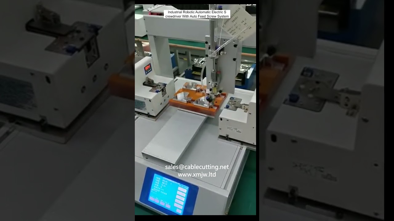Industrial Robotic Automatic Electric Screwdriver With Auto Feed Screw System