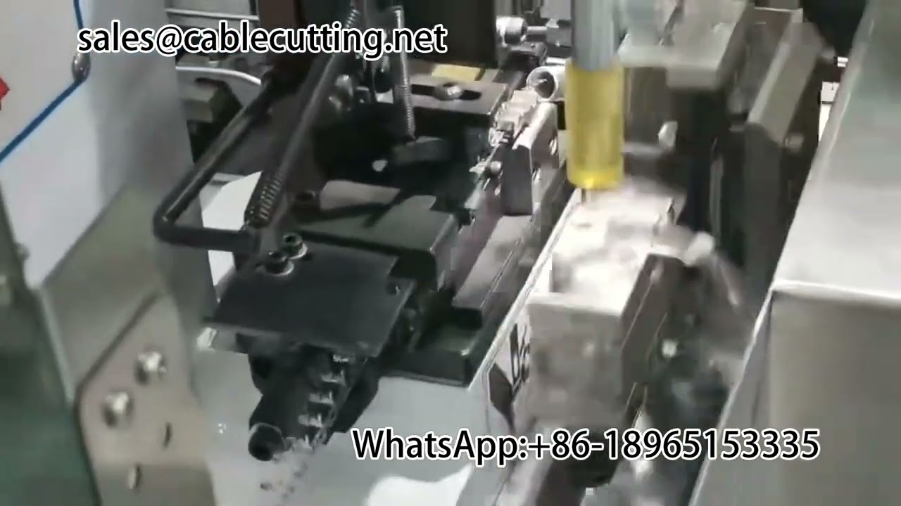 Máquina de estanhamento dupla: estanha e crava terminais em um só equipamento