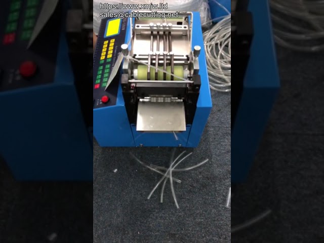 Cortador de Tubos Plásticos | Máquina de Corte Automática para PVC e Silicone
