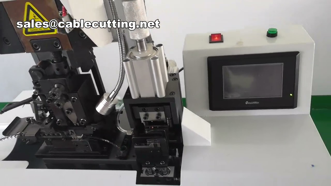 Máquina Pneumática de Crimpagem de Terminais – Ferramenta de Precisão para Automação Industrial