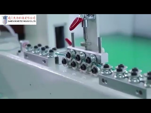 Máquina Automática de Corte, Descascamento e Crimpagem de Terminais para Cabos e PCB