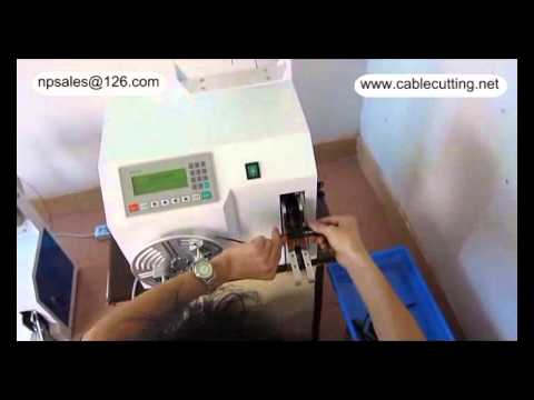 Máquina automática de enrolamento de fio de amarração WPM 210 http://www.cablecutting.net/