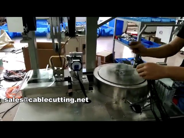 Máquina Automática de Enrolar e Amarrar Cabos WPM-81M | Para Cabos de Alimentação e DC