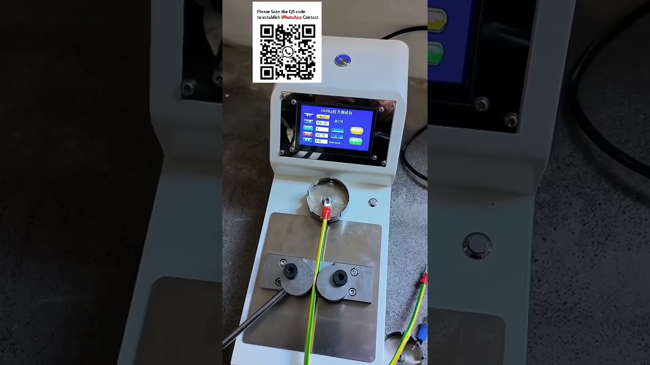 Testador de Força de Tração Elétrica 100kg - Equipamento de Controle de Qualidade Profissional