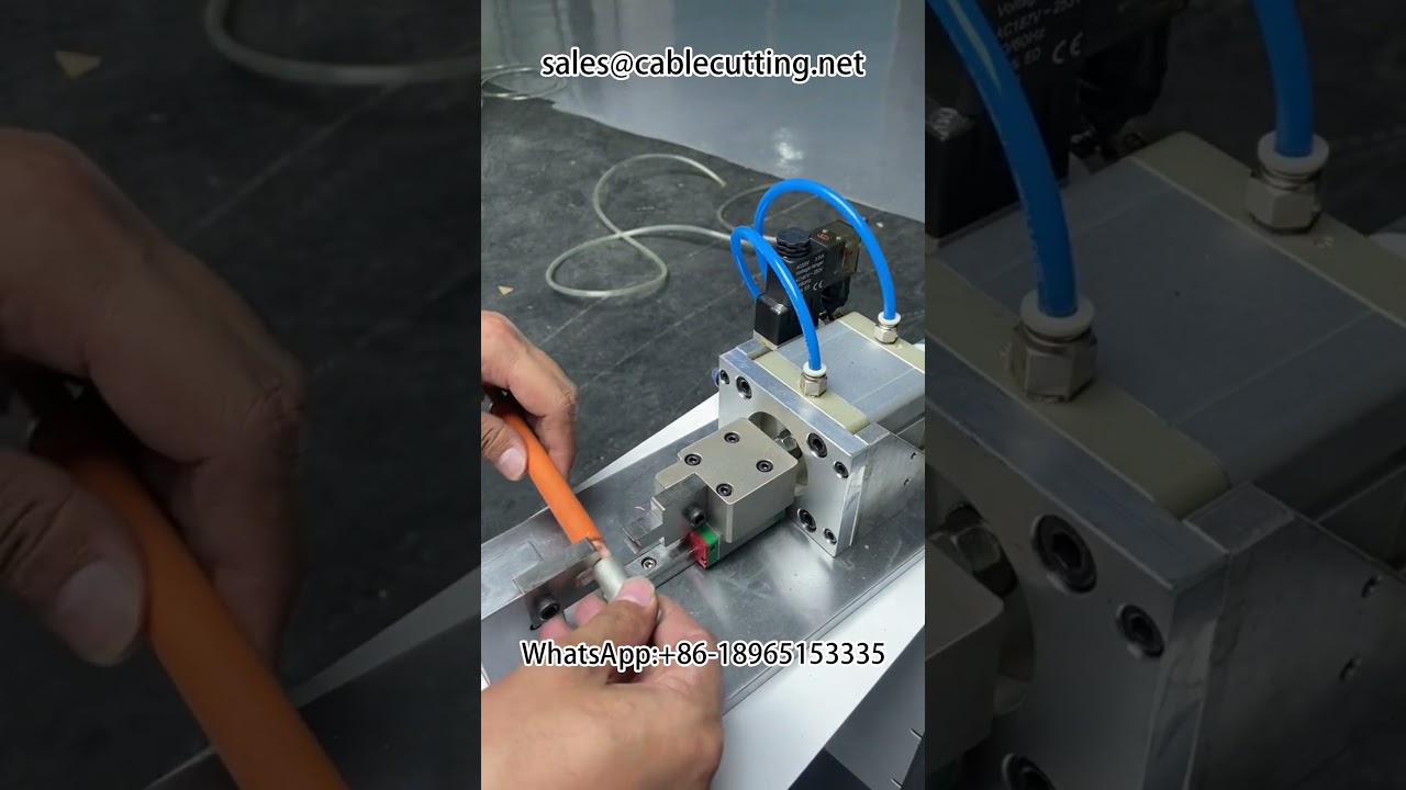 Máquina de Crimpagem de Terminais para Chicotes de Alta Tensão | Automação Industrial #crimpagem #chicoteselétricos #fábrica