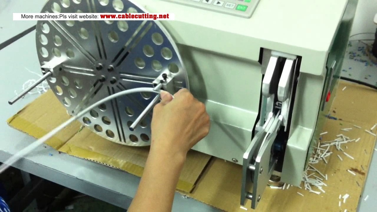 Máquina de Enrolar e Amarrar Fios – Solução Industrial da CableCutting.net