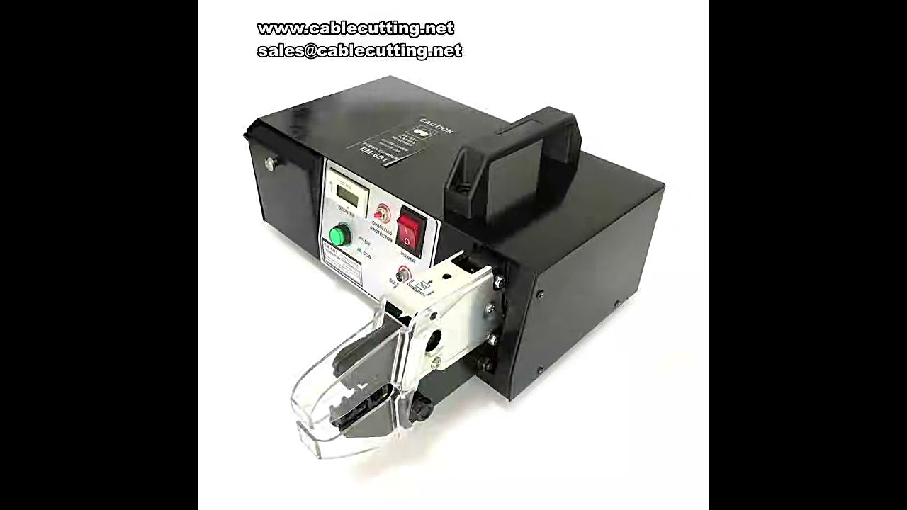 Ferramenta Automática de Crimpagem de Terminais Elétricos EM-6B2/EM-6B1 para 0,25-10mm² com Jogos de Matrizes Intercambiáveis