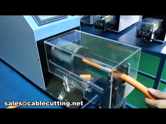 Máquina de Decapagem Semi-Automática para Cabo Coaxial WPM-25200