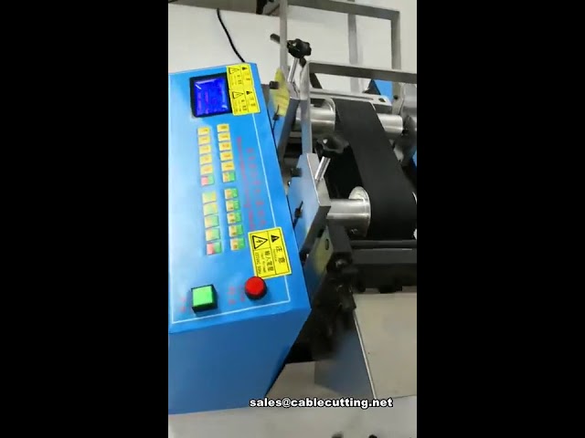 Máquina Automática de Corte de Tubos Rígidos e Mangueiras de PVC