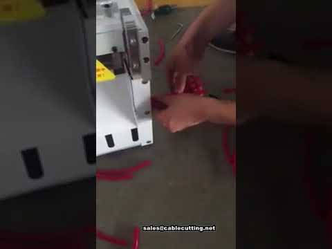 Máquina de Corte de Mangas Plásticas e Tubos PVC de Alta Velocidade - Cortadora de Tubos
