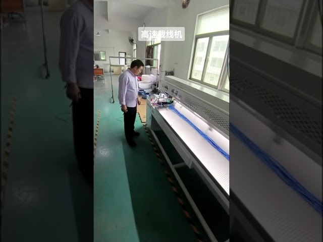Máquina de Corte de Fio de Alta Velocidade - Entrega e Comissionamento no Local