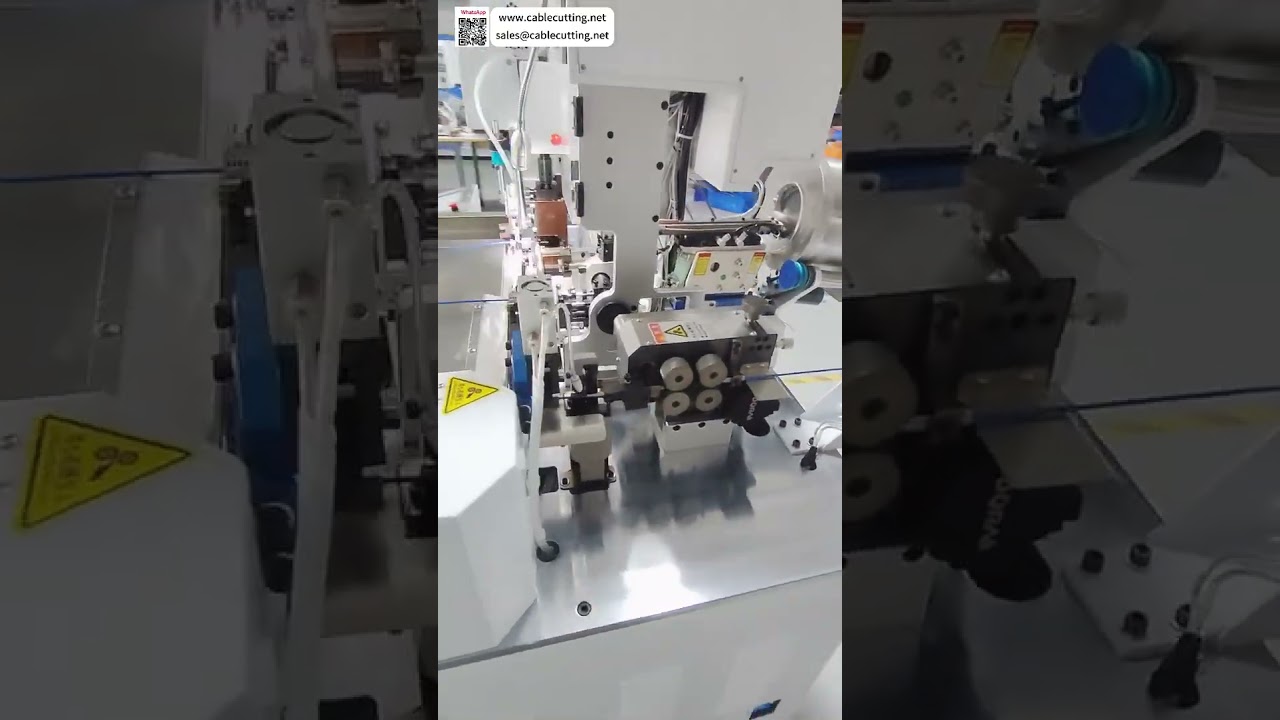 Máquina de Inserção de Vedação Impermeável de Grande Porte para Chicotes Elétricos | Crimpadora Automática de Terminais