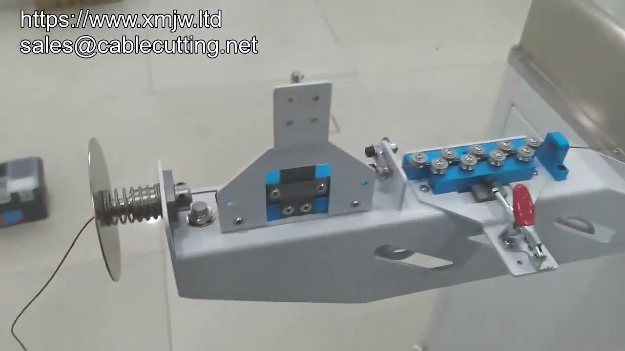 Máquina de Crimpagem Automática de Terminais com Servomotor e Cabeça Dupla - Corte e Decapagem de Fios