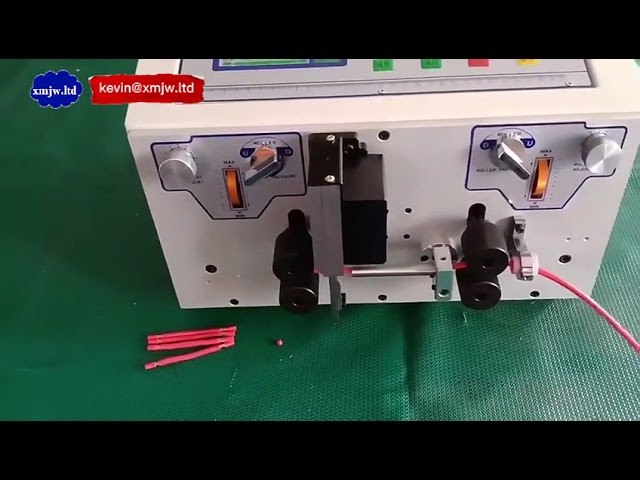 Máquina Automática de Corte e Decapagem de Fios de Alumínio