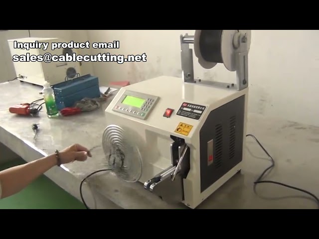 Máquina Automática de Bobinagem de Arame de Amarração – Eficiência Industrial