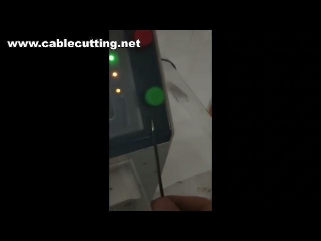 Máquina Automática de Decapagem de Cabo Coaxial | Decapagem de Fios Coaxiais