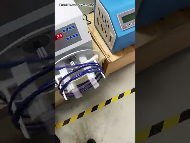 Máquina Automática de Bobinagem de Alta Velocidade para Cabos de Dados, USB, Fones e Fios AC/DC
