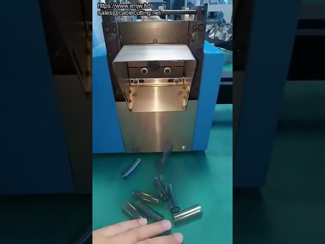 Máquina de Corte Automático para Cabos, Metais, Plásticos e Tubos | Corte de Comprimento Fixo