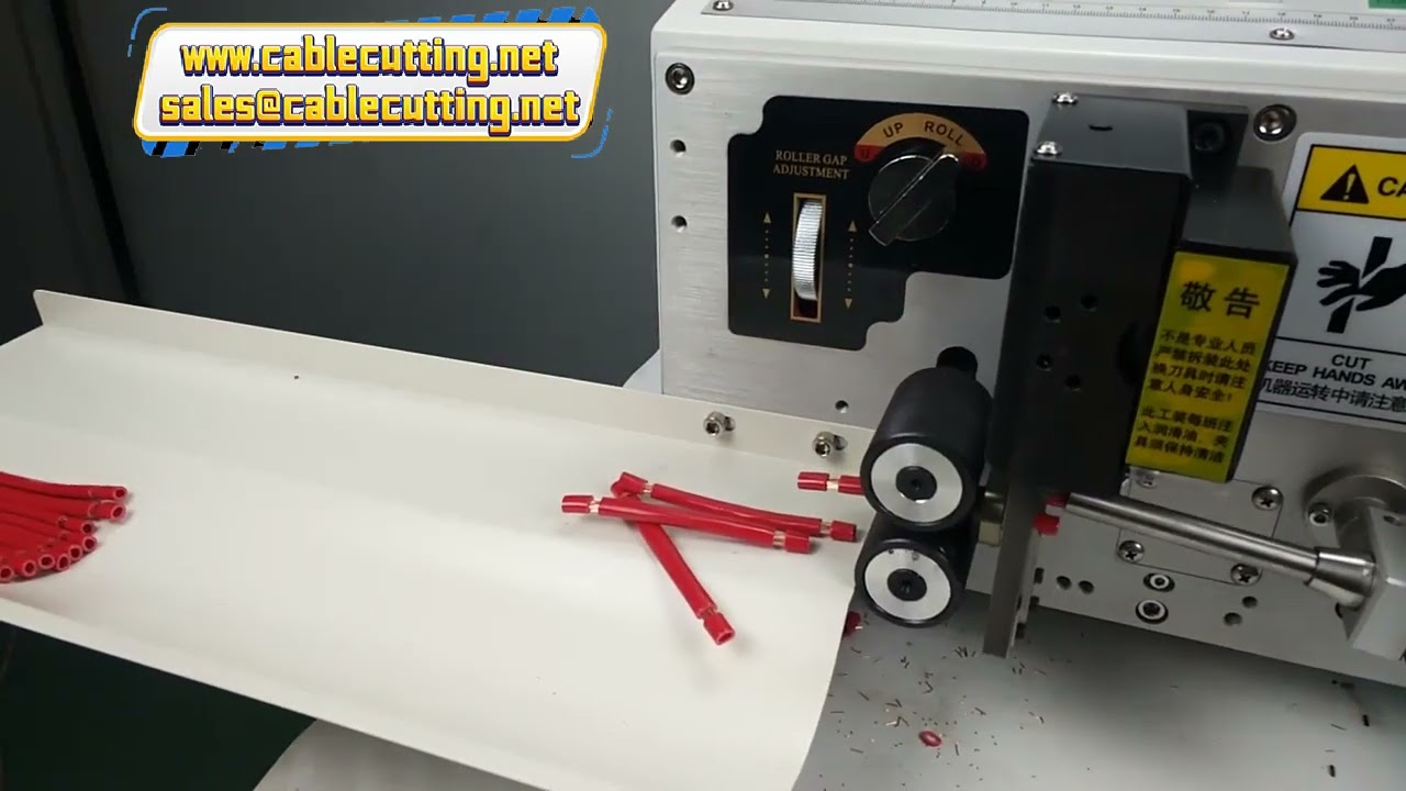 Máquina de Corte e Decapagem de Cabos de Cobre - Decapador Automático para Fios de 10mm2