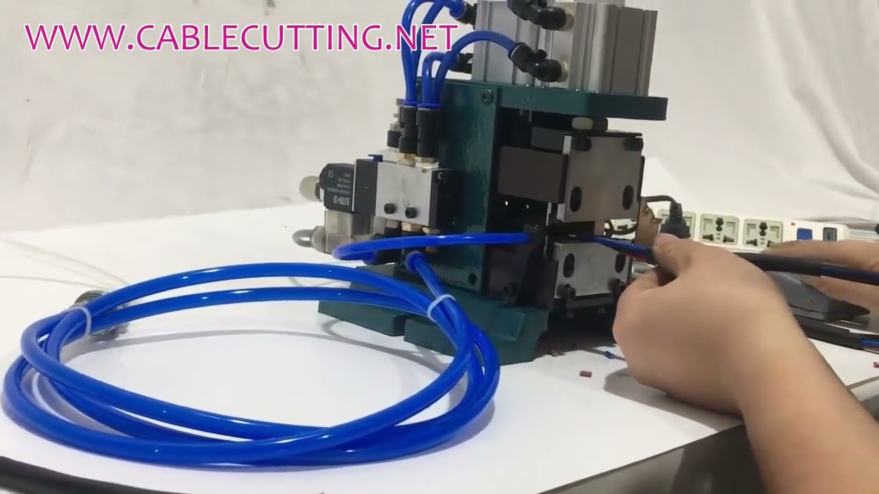 Máquina Decapadora de Fios Automática | Decapadora Industrial