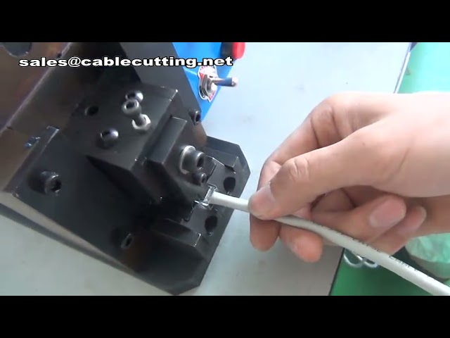 Máquina Automática de Crimpagem RJ11 e RJ45 | Ferramenta de Precisão para Conectores de Rede