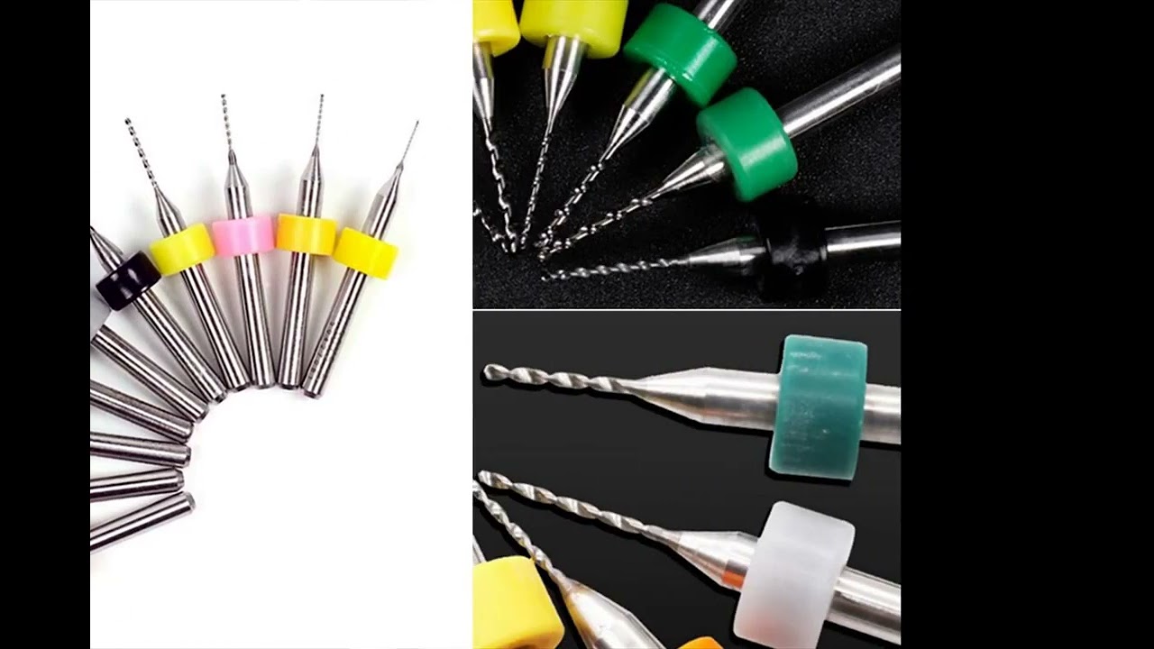 Broca PCB 1,1mm em Carboneto de Tungstênio – Fresa CNC de Alta Precisão para Usinagem