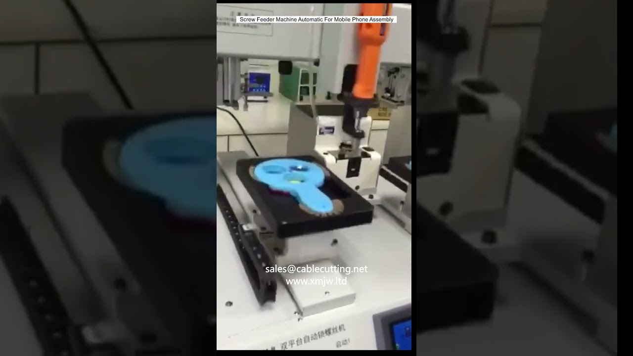 Alimentador Automático de Parafusos para Montagem de Celulares