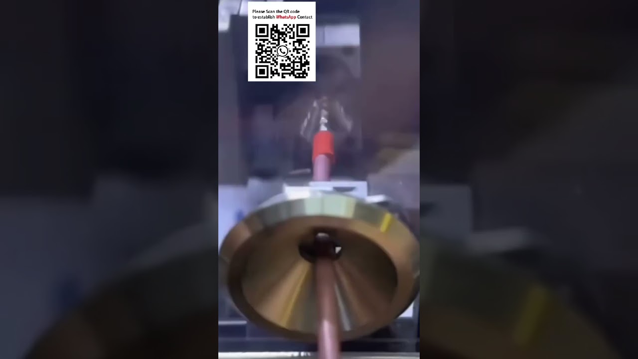 Máquina Automática para Processamento de Terminais Tubulares: Decapagem, Torção e Crimpagem com Matriz de 4 Pontos