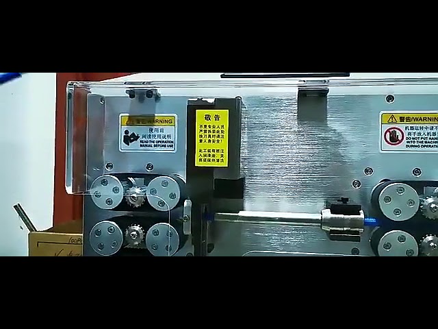 Máquina Automática de Corte e Descascamento de Cabos USB para Fábricas