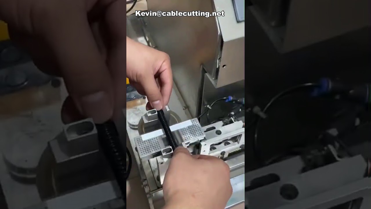 Máquina Semiautomática de Etiquetagem para Chicotes USB, Tubos e Mangueiras - Aplicadora de Rótulos Autoadesivos