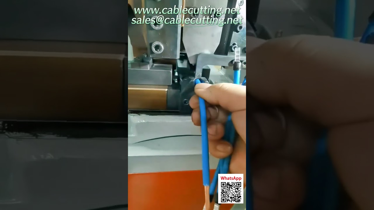 Máquina de Crimpagem Automática para Terminais Tubulares Grandes com Alimentador Vibratório | Alta Eficiência Industrial