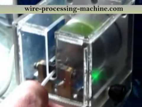 Máquina de Decapagem de Cabos Coaxiais e Corte de Fios de Computador